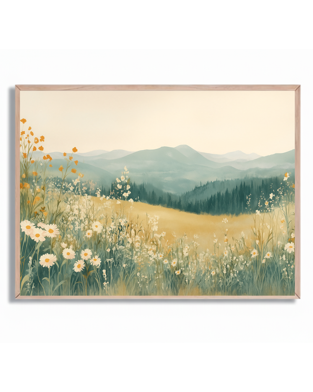Valle con Flores
