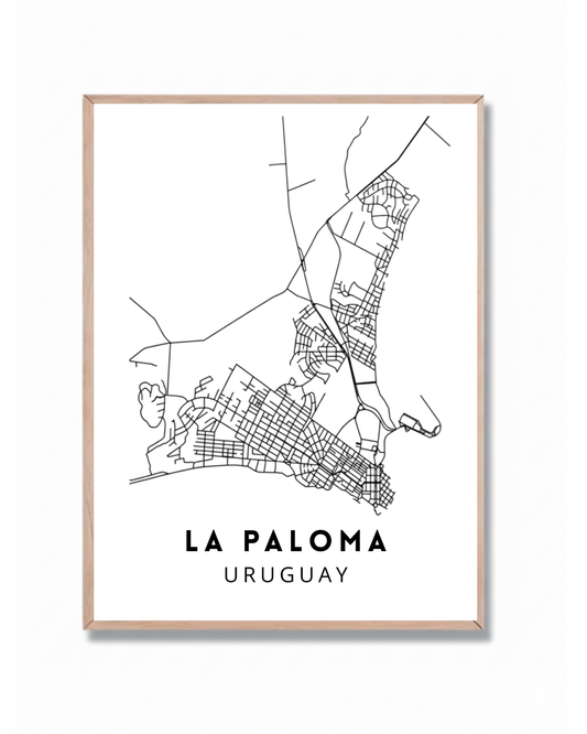 La Paloma Mapa