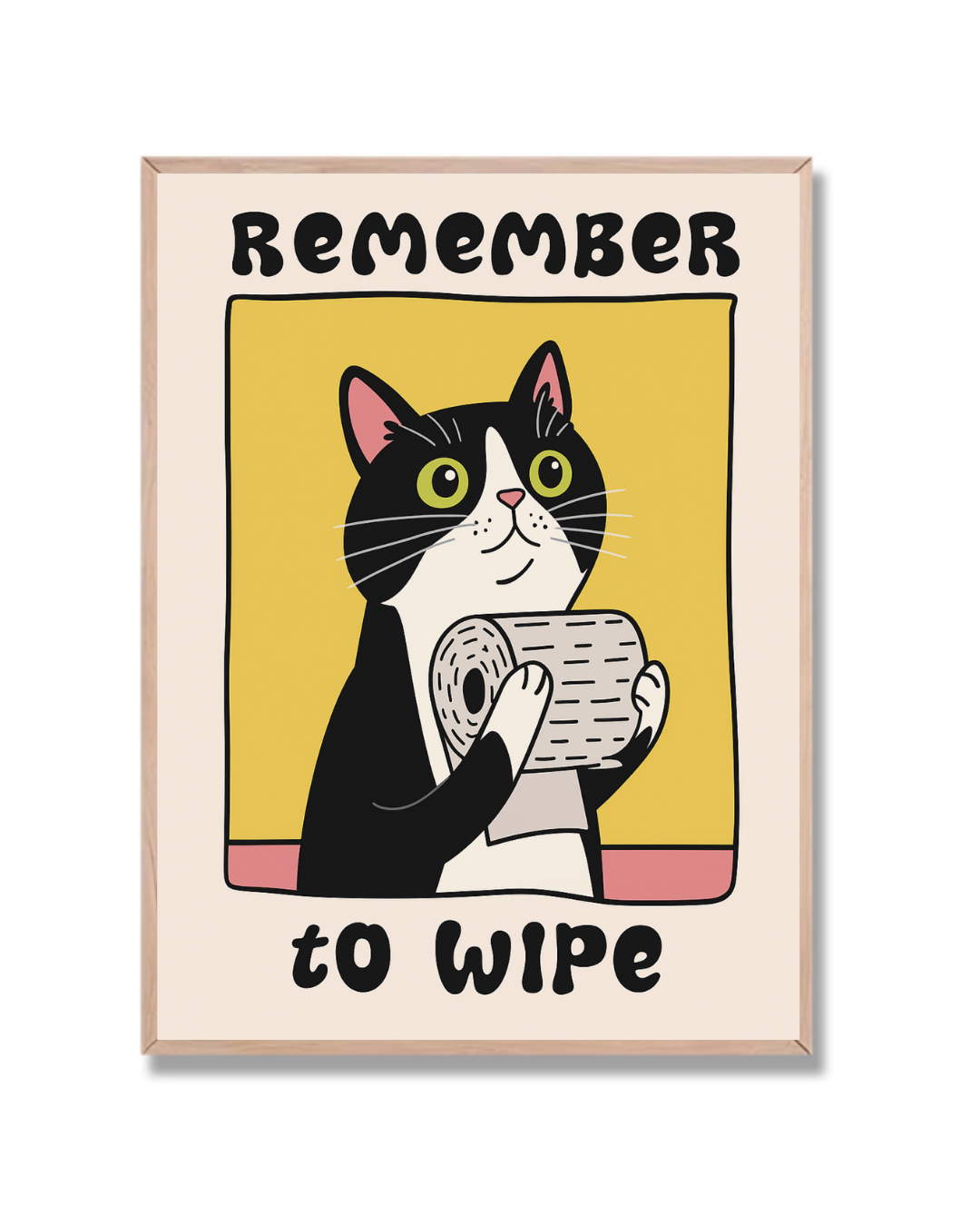 Gato Remember to Wipe