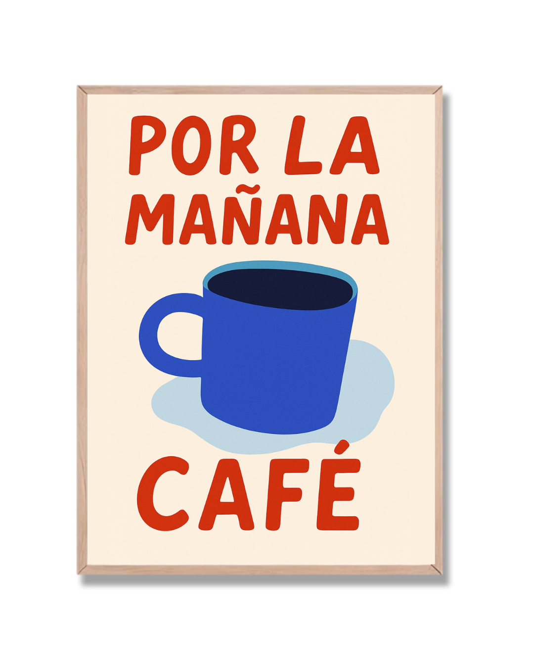 Por la mañana café