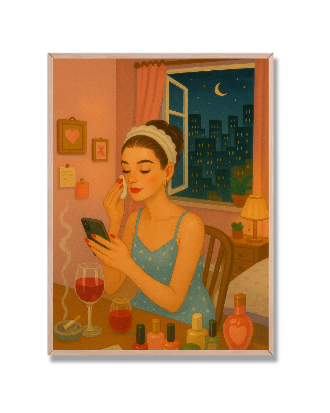 Entre esmaltes y vino