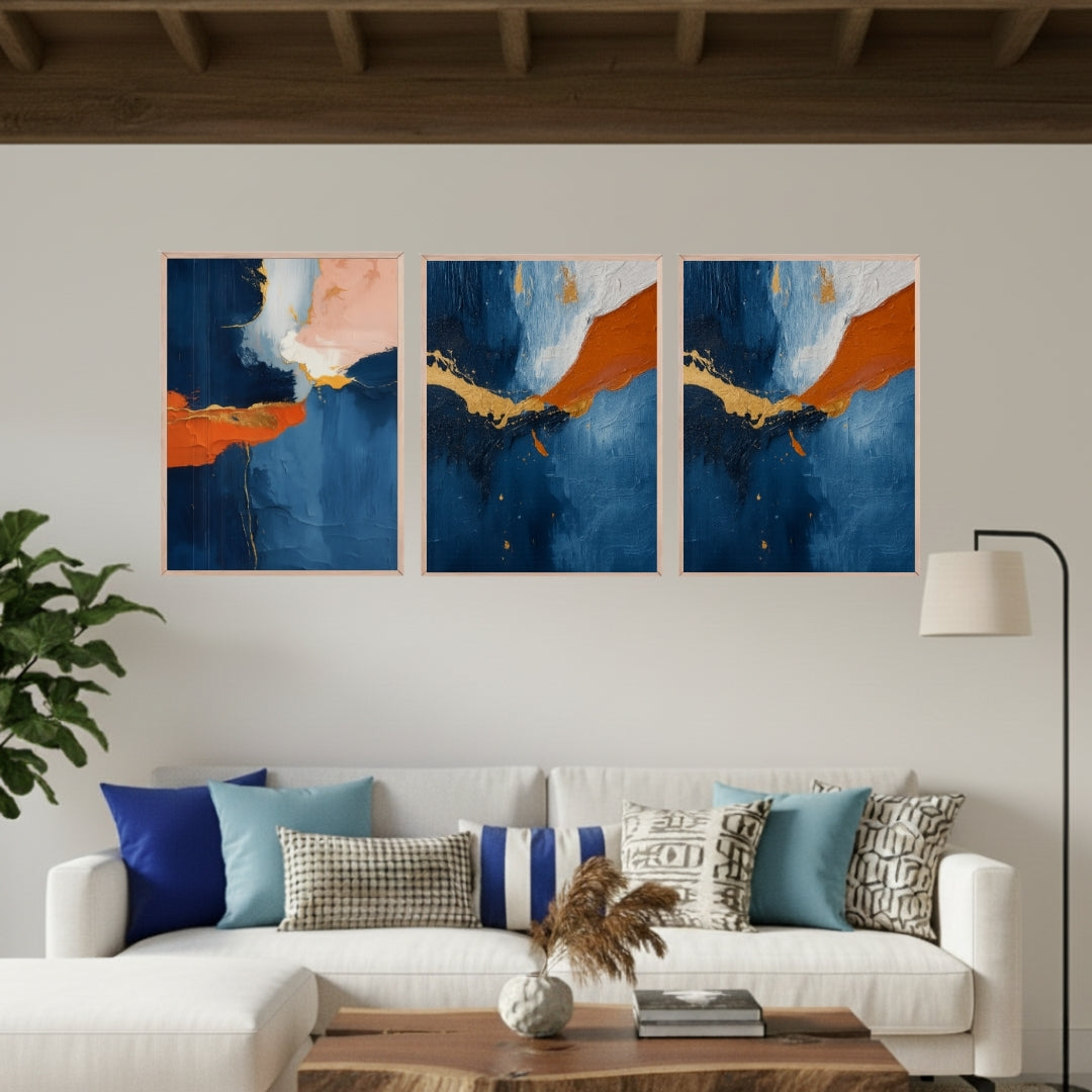 Set de 3 Abstracto #36