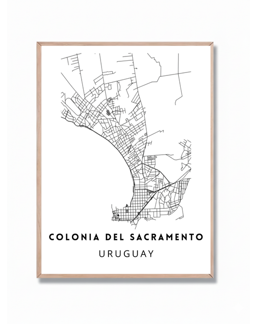 Colonia del Sacramento Mapa
