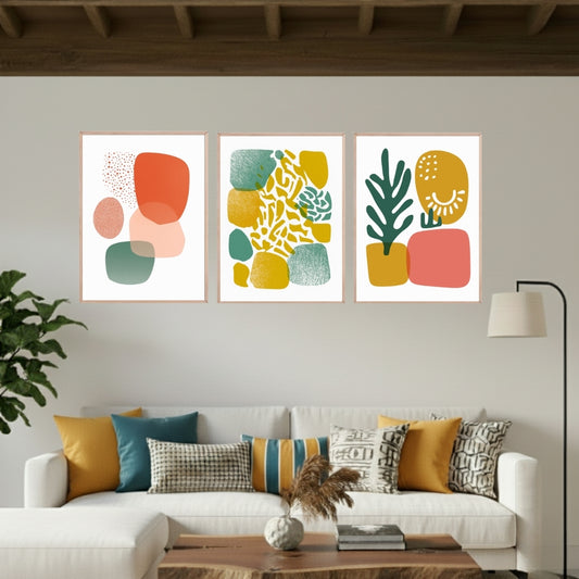 Set de 3 Formas Boho