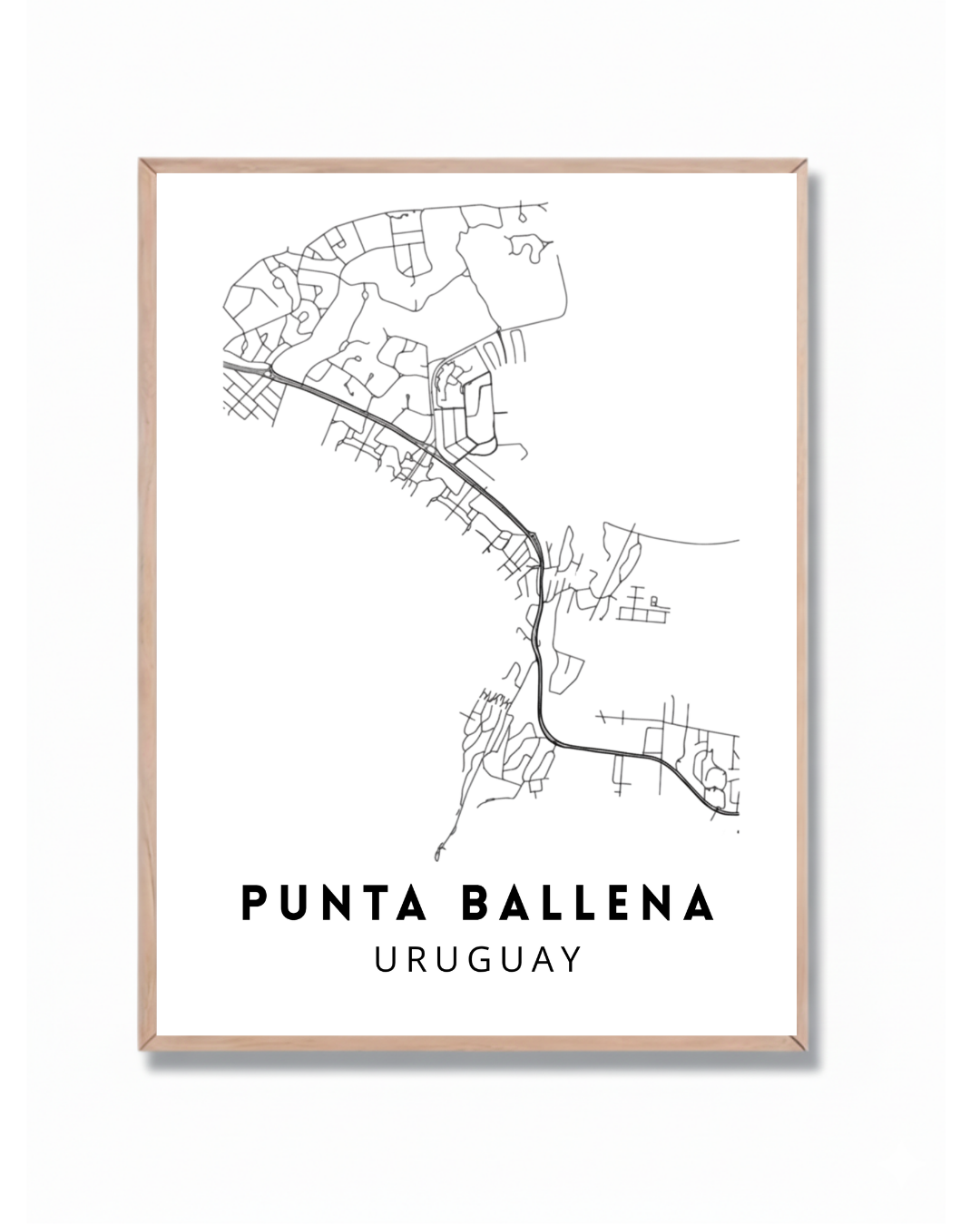 Punta Ballena Mapa