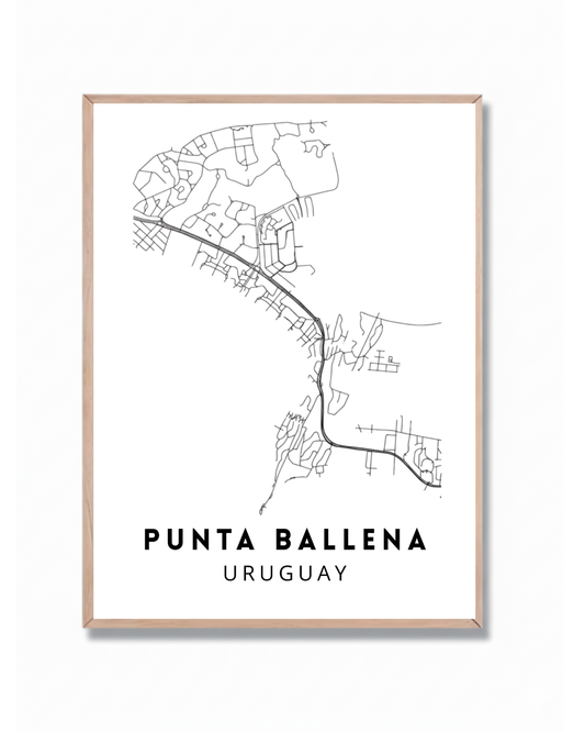 Punta Ballena Mapa