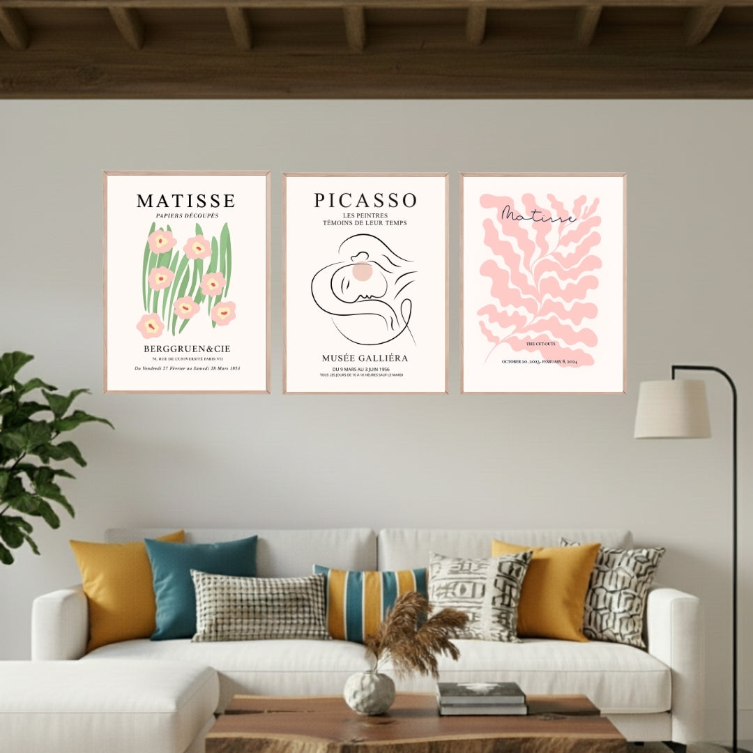 Set de 3 Artistas Pastel #4