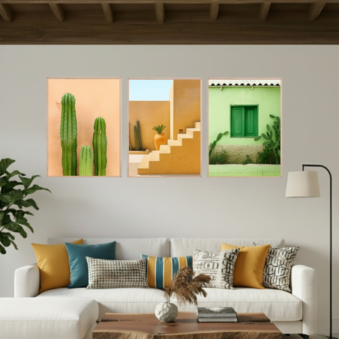 Set de 3 México Colonial