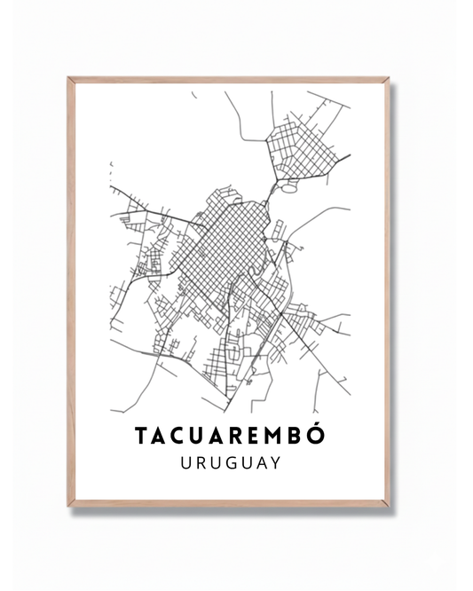 Tacuarembó Mapa