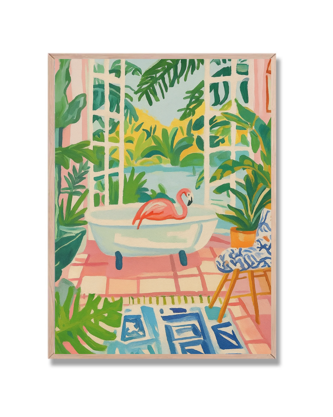 Flamenco en la bañera