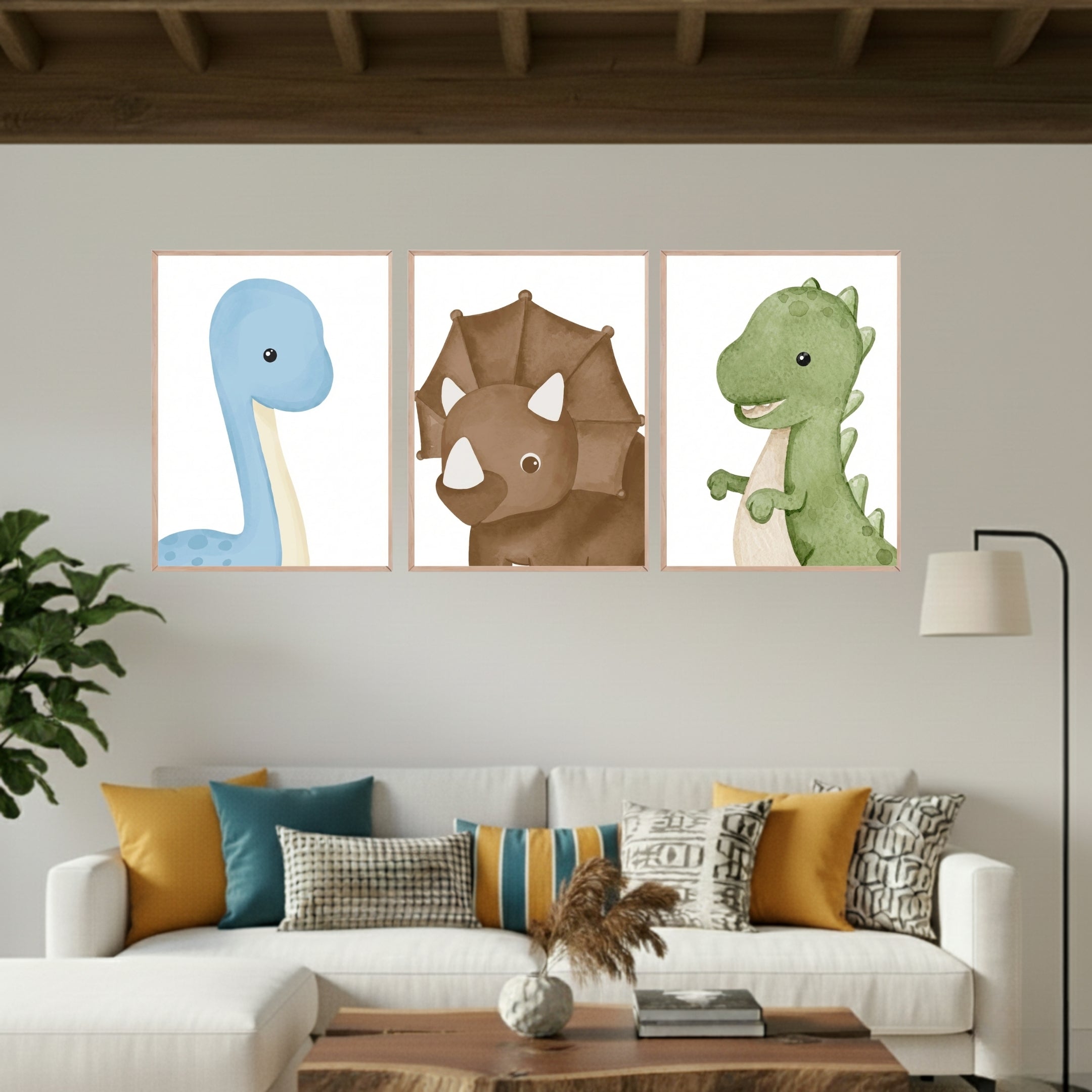 Set de 3 Dinosaurios Bebés