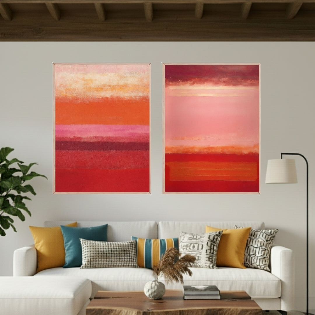 Set de 2 Abstracto #51