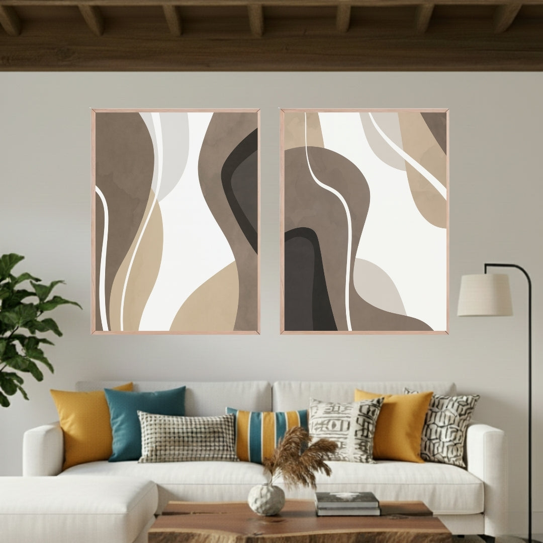 Set de 2 Abstracto #53