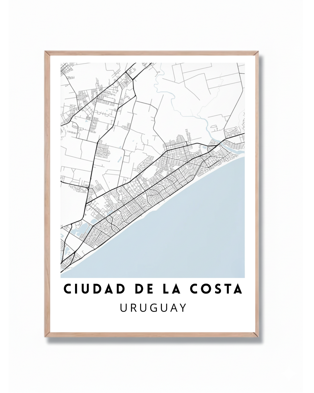 Ciudad de la Costa Mapa