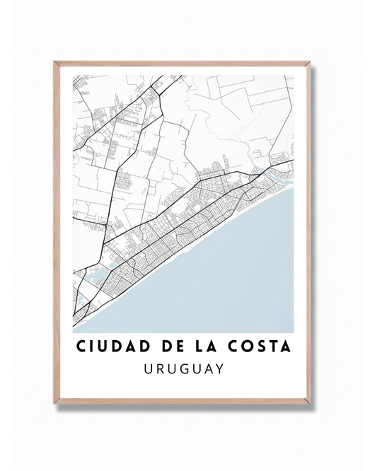 Ciudad de la Costa Mapa