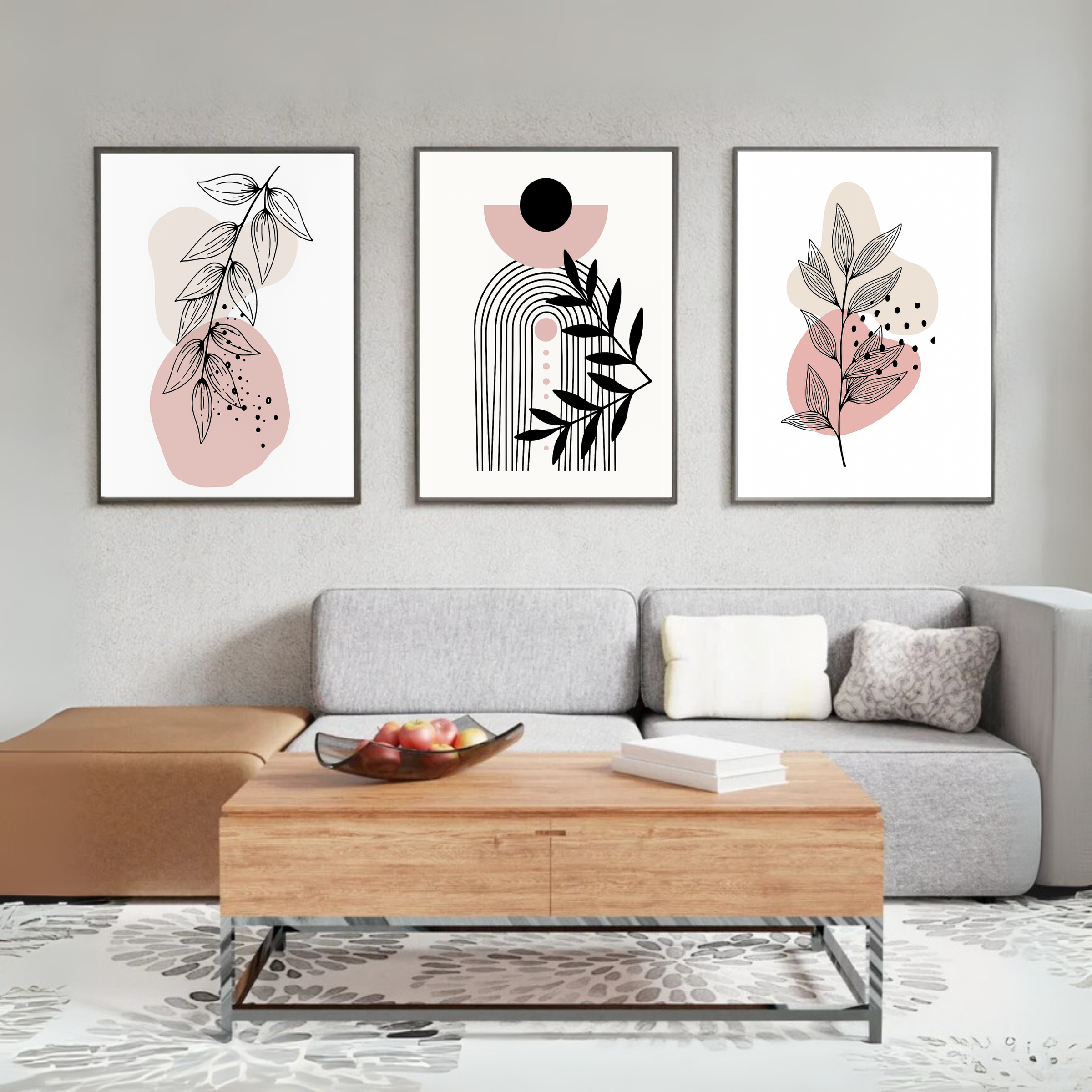 Set de 3 Abstracto #53