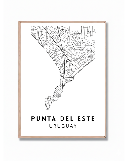Punta del Este Mapa