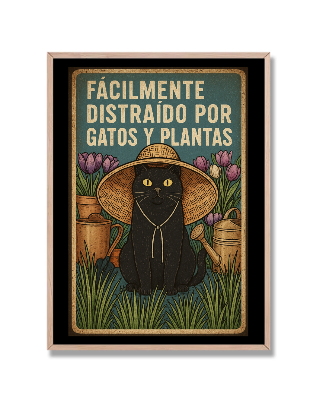 Gatos y Plantas
