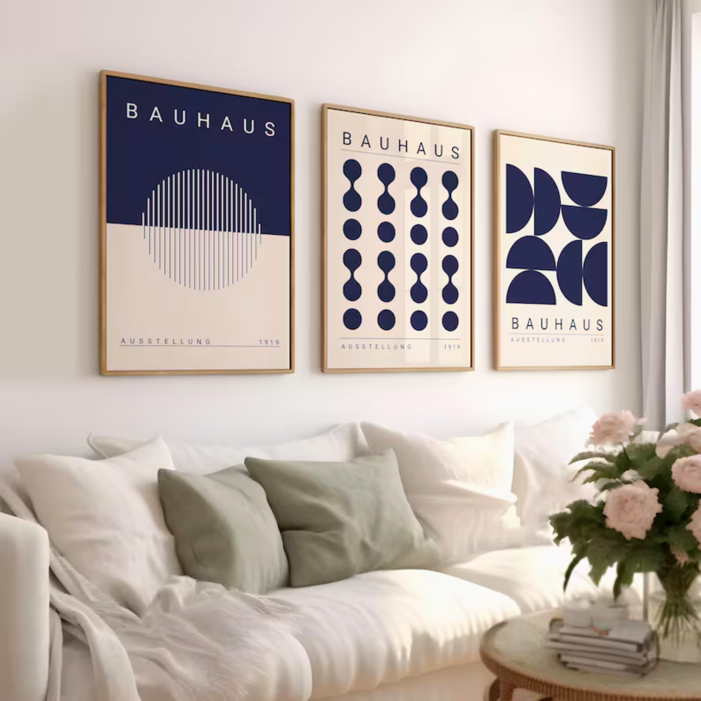 Set de 3 Bauhaus Marino