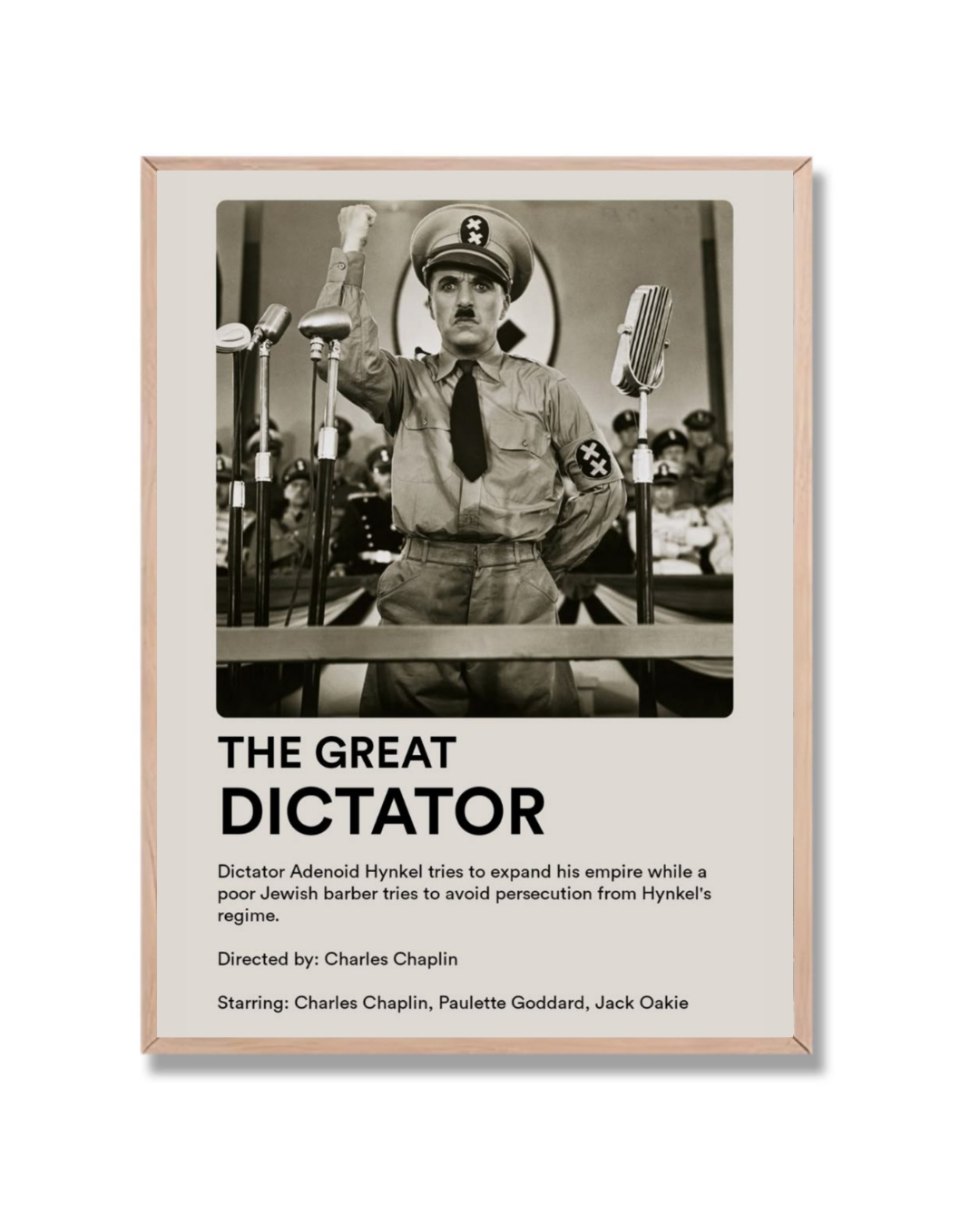 Chaplin El gran Dictador