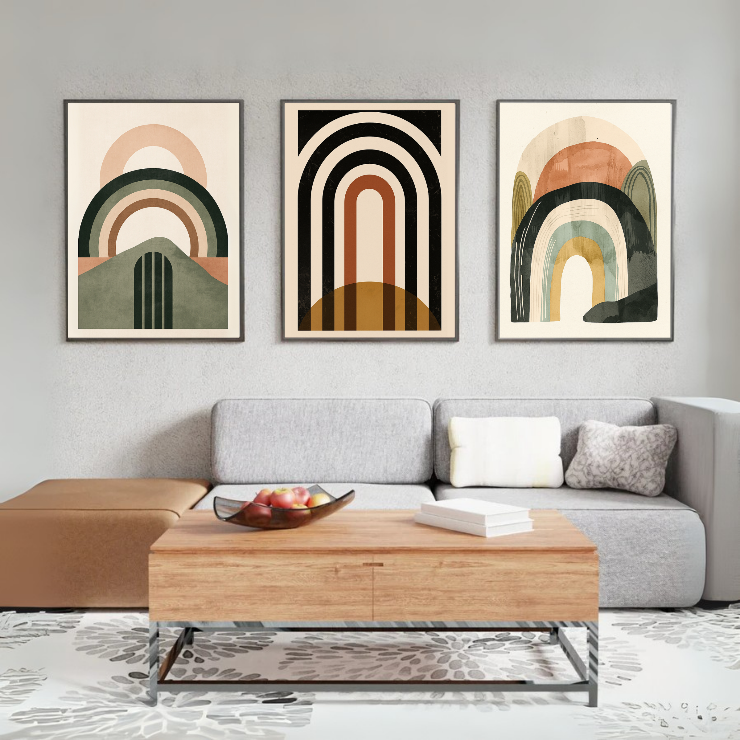 Set de 3 Abstracto #56