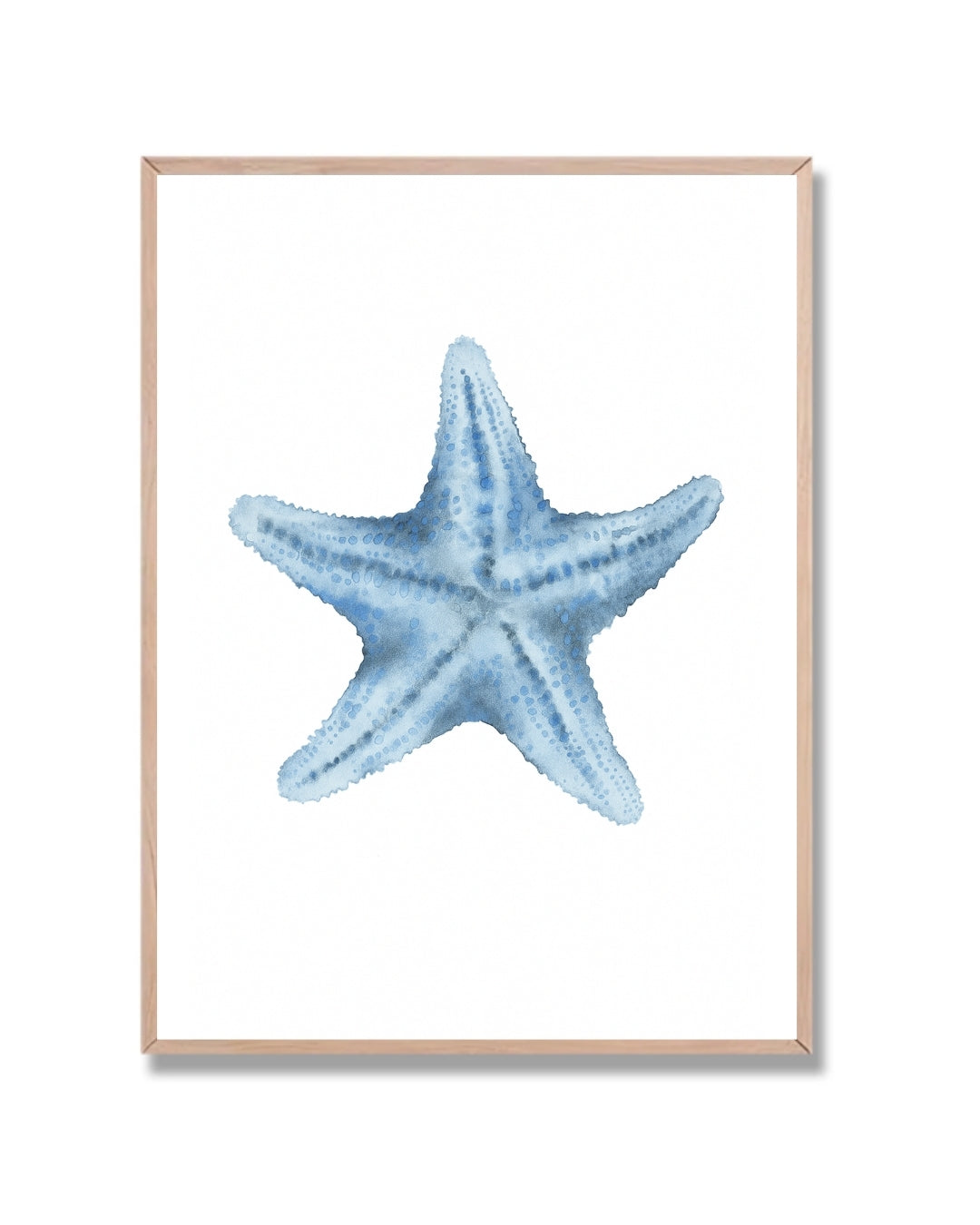 Estrella de mar acuarela