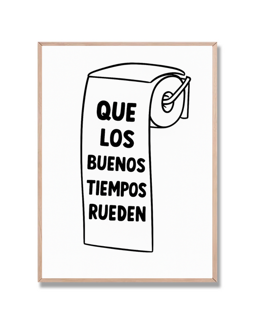 Rollo con frase