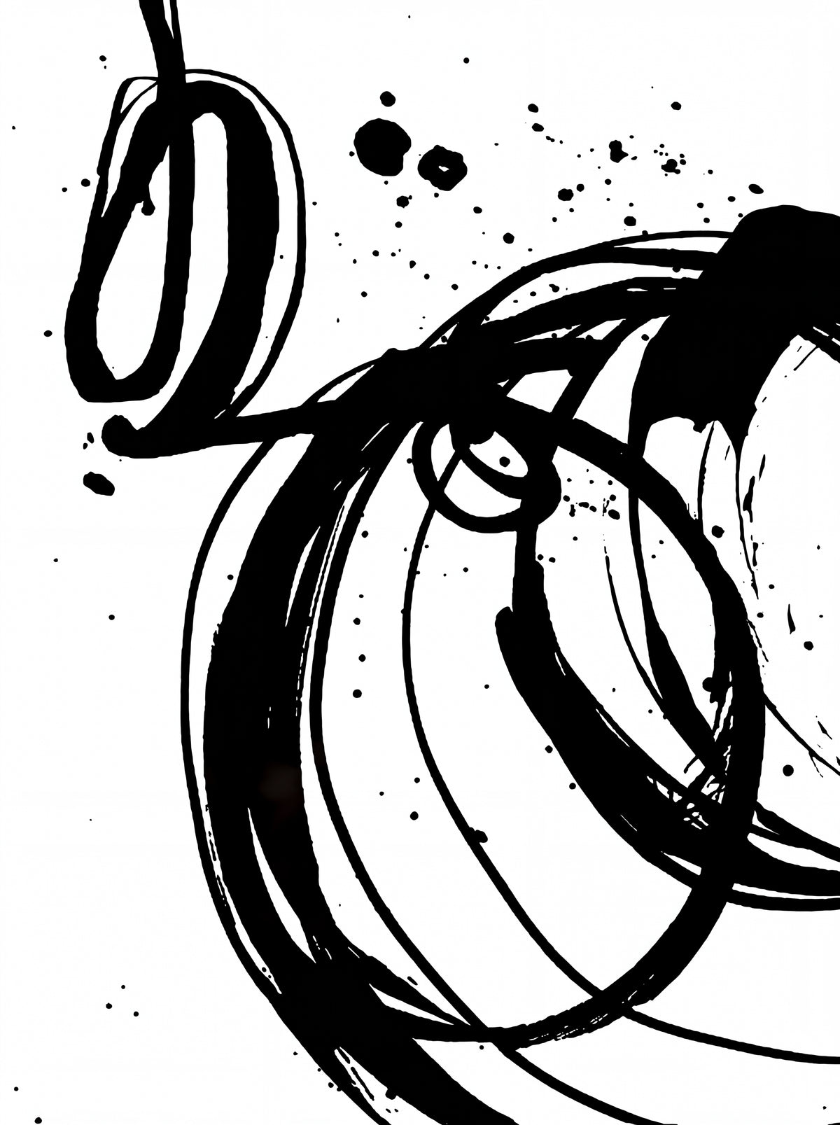 Set de 2 Trazos de Tinta