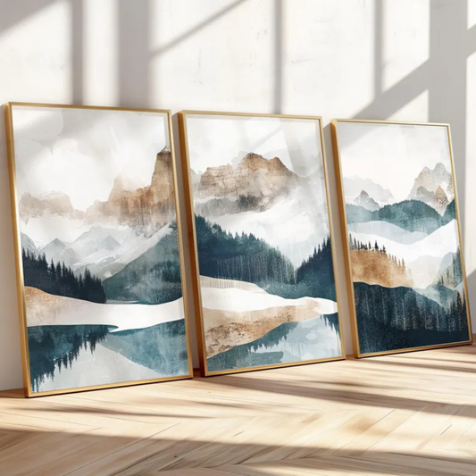 Set de 3 Sierras Brumosas