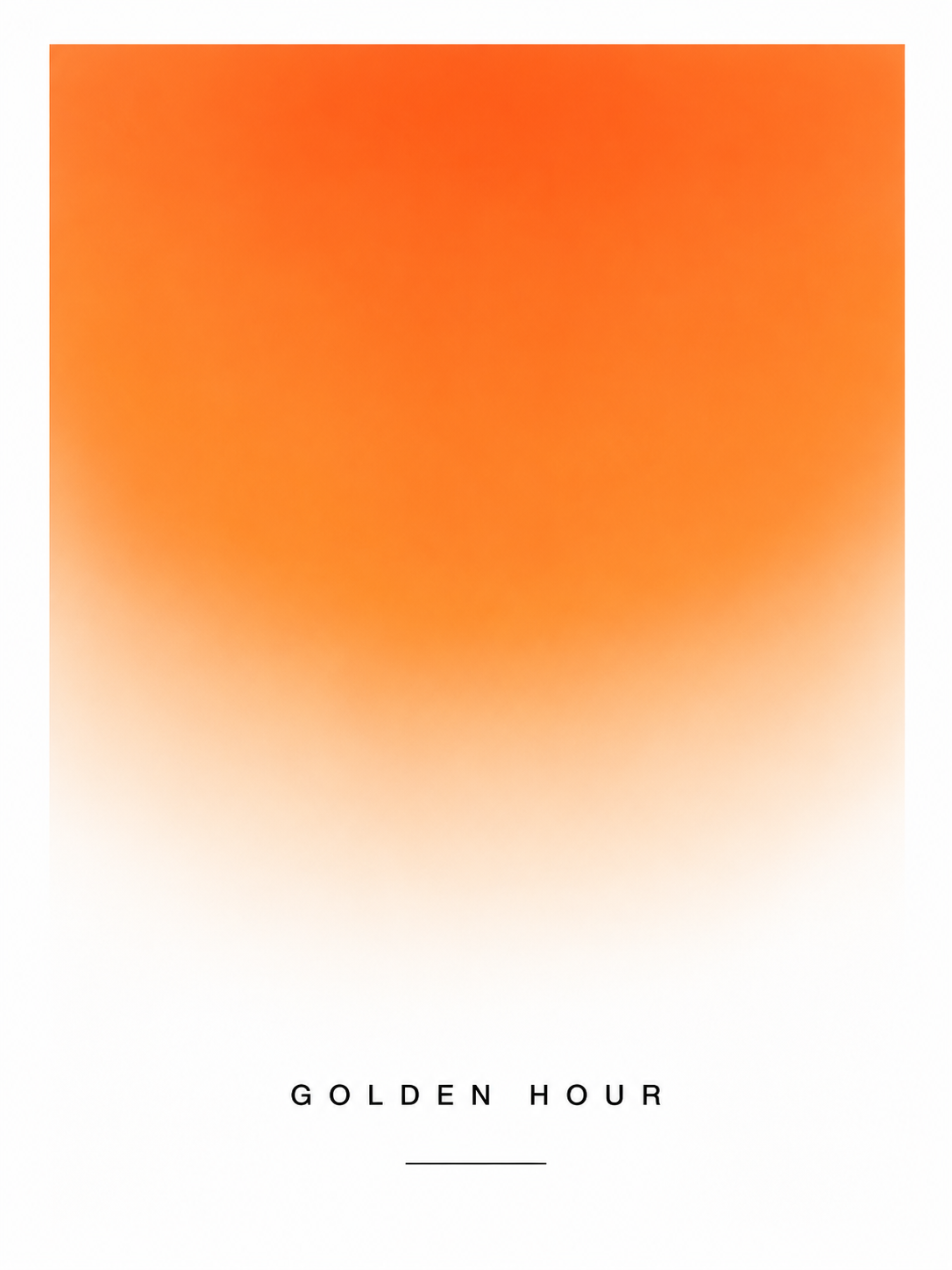 Golden Hour - cuadro decorativo