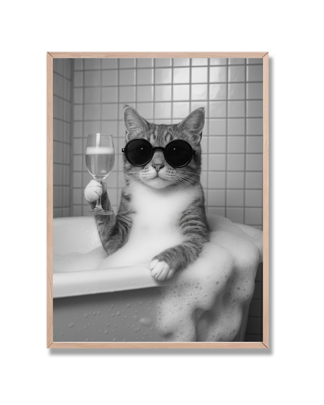 Gato Bañera Champagne