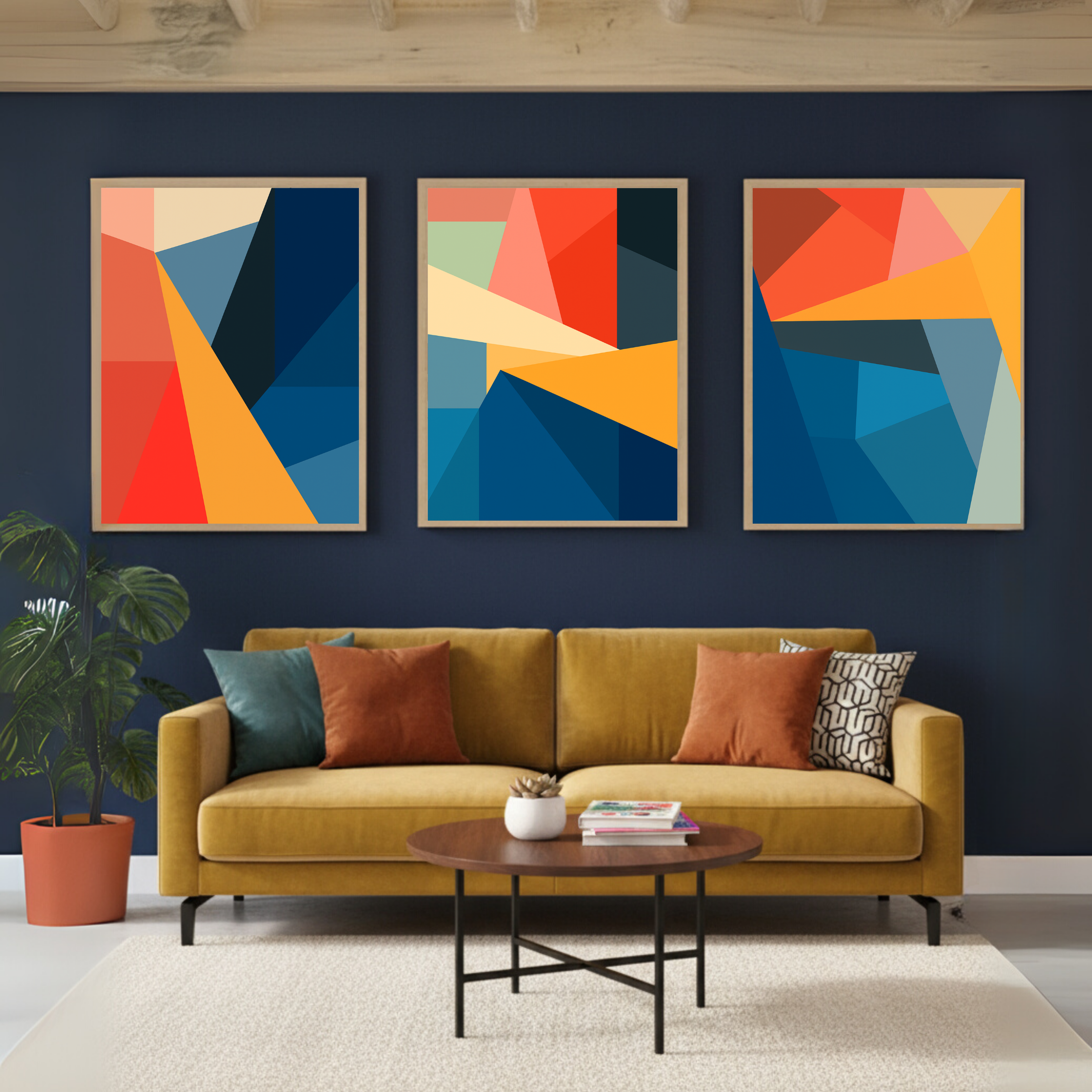 Set de 3 Abstracto #62