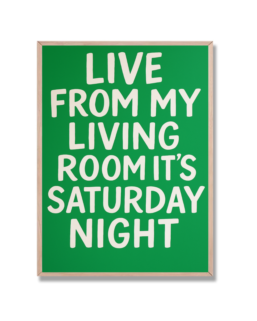 Live from my living room