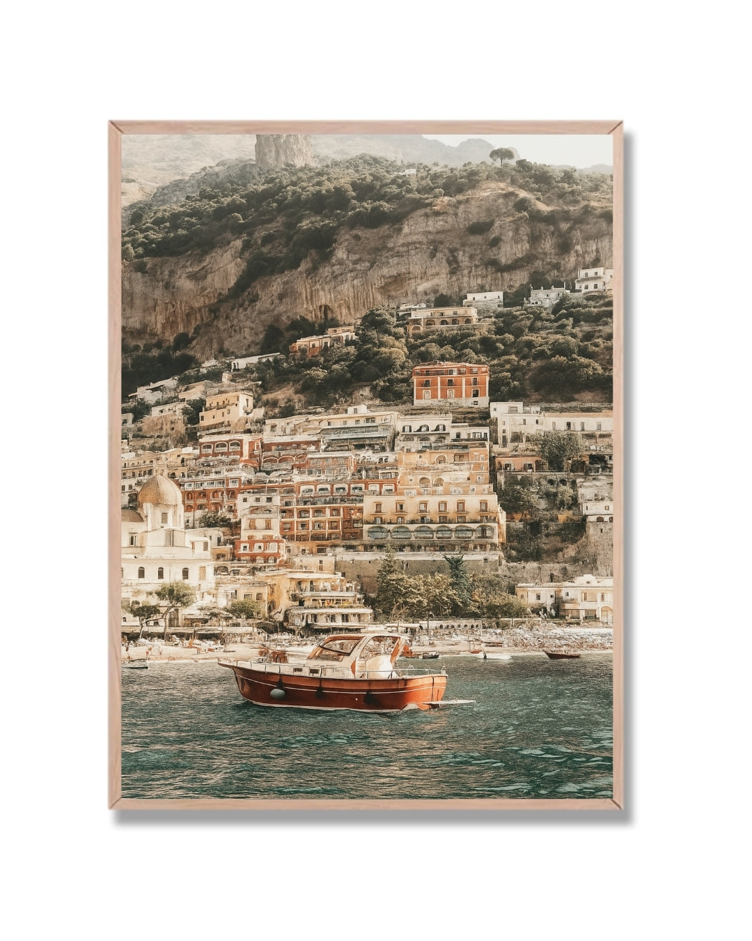 Positano con barco