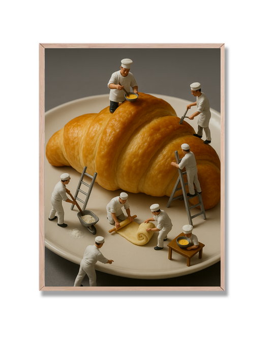 Croissant en obra