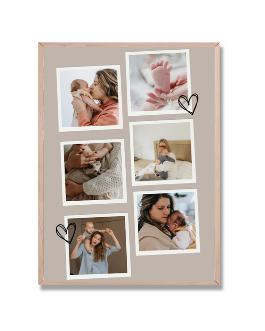 Personalizado con 6 fotos tuyas a elección