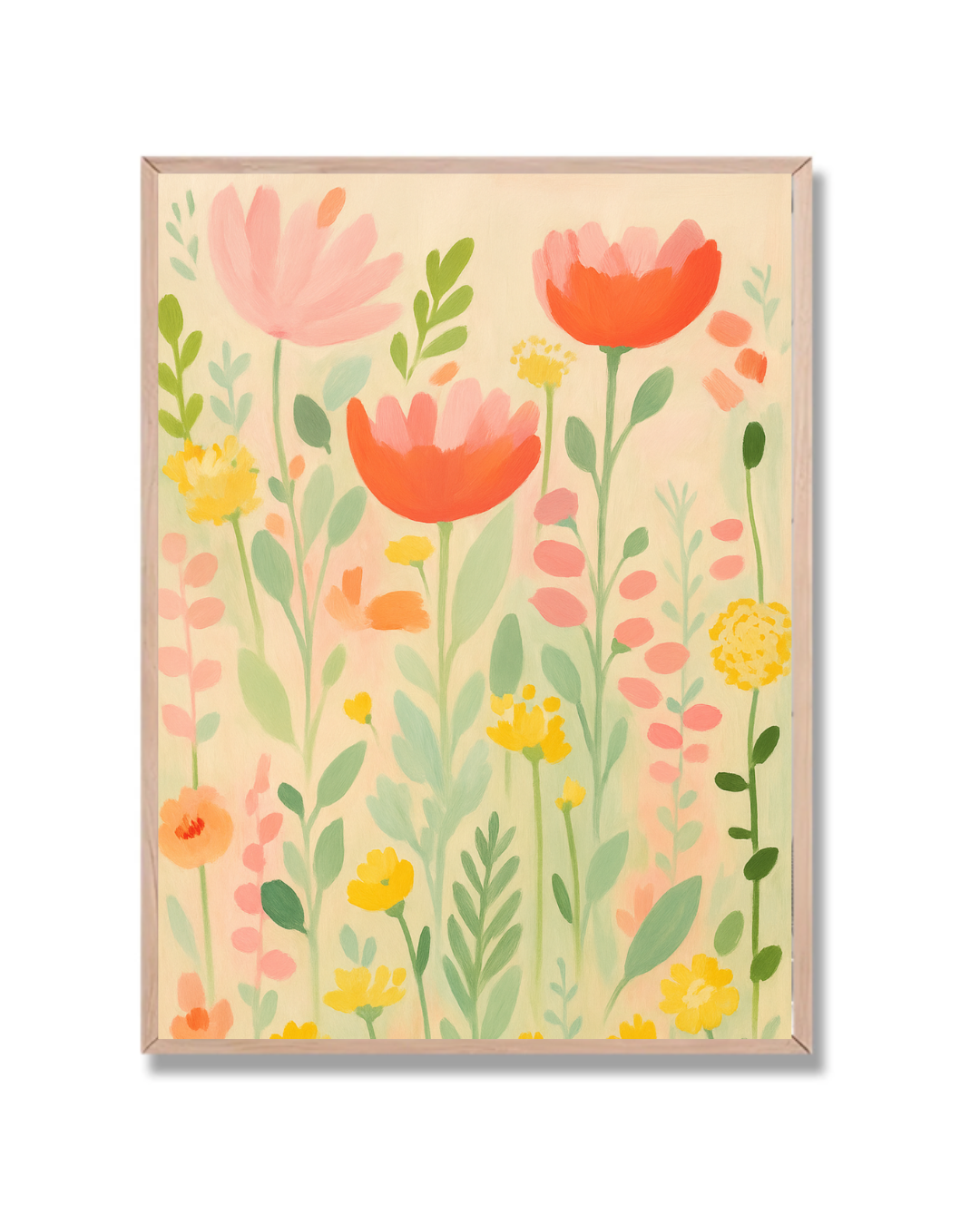 Flores pastel