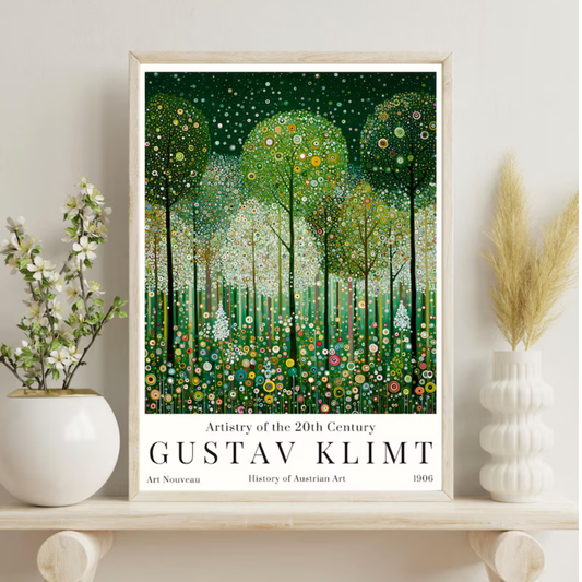 Individual Klimt en Verde