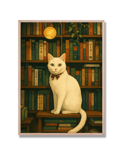 Gato Biblioteca