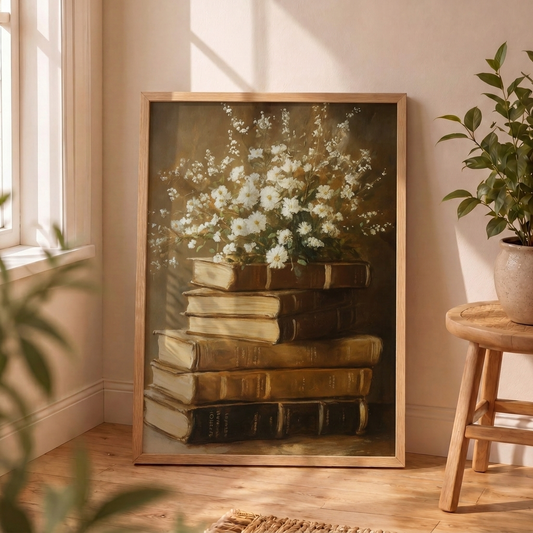Libros y Flores