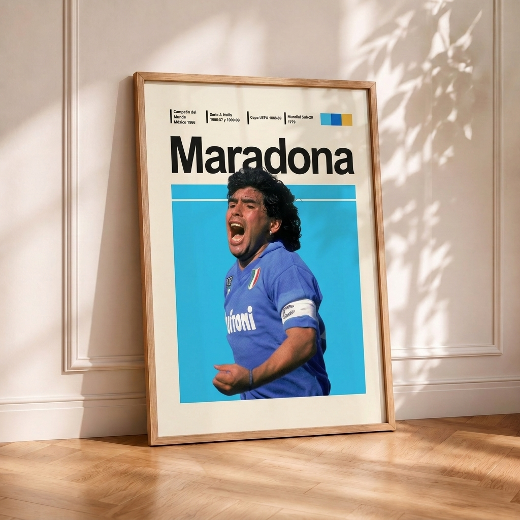 Maradona Poster Napoli