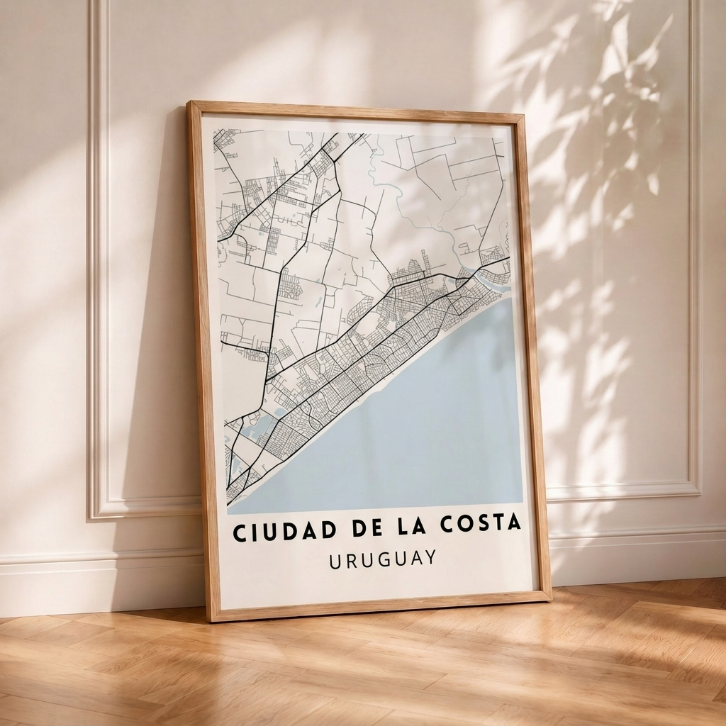 Ciudad de la Costa Mapa