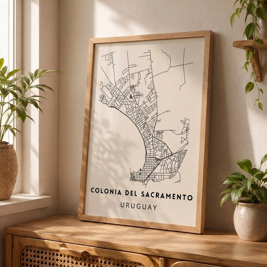 Colonia del Sacramento Mapa