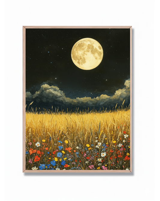 Luna sobre el Trigal