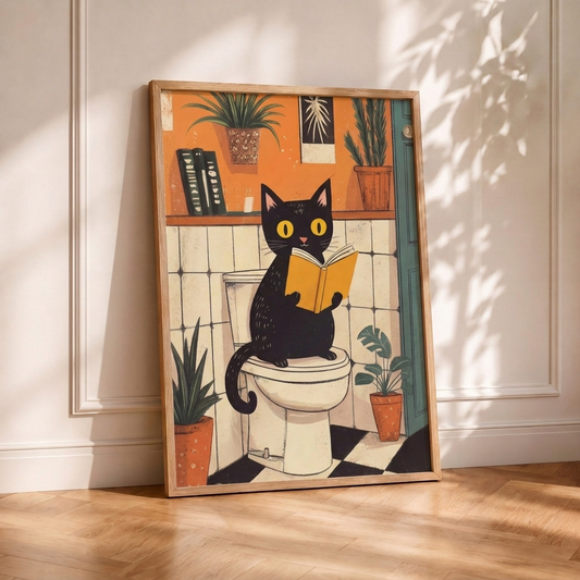 Gato Baño Noir