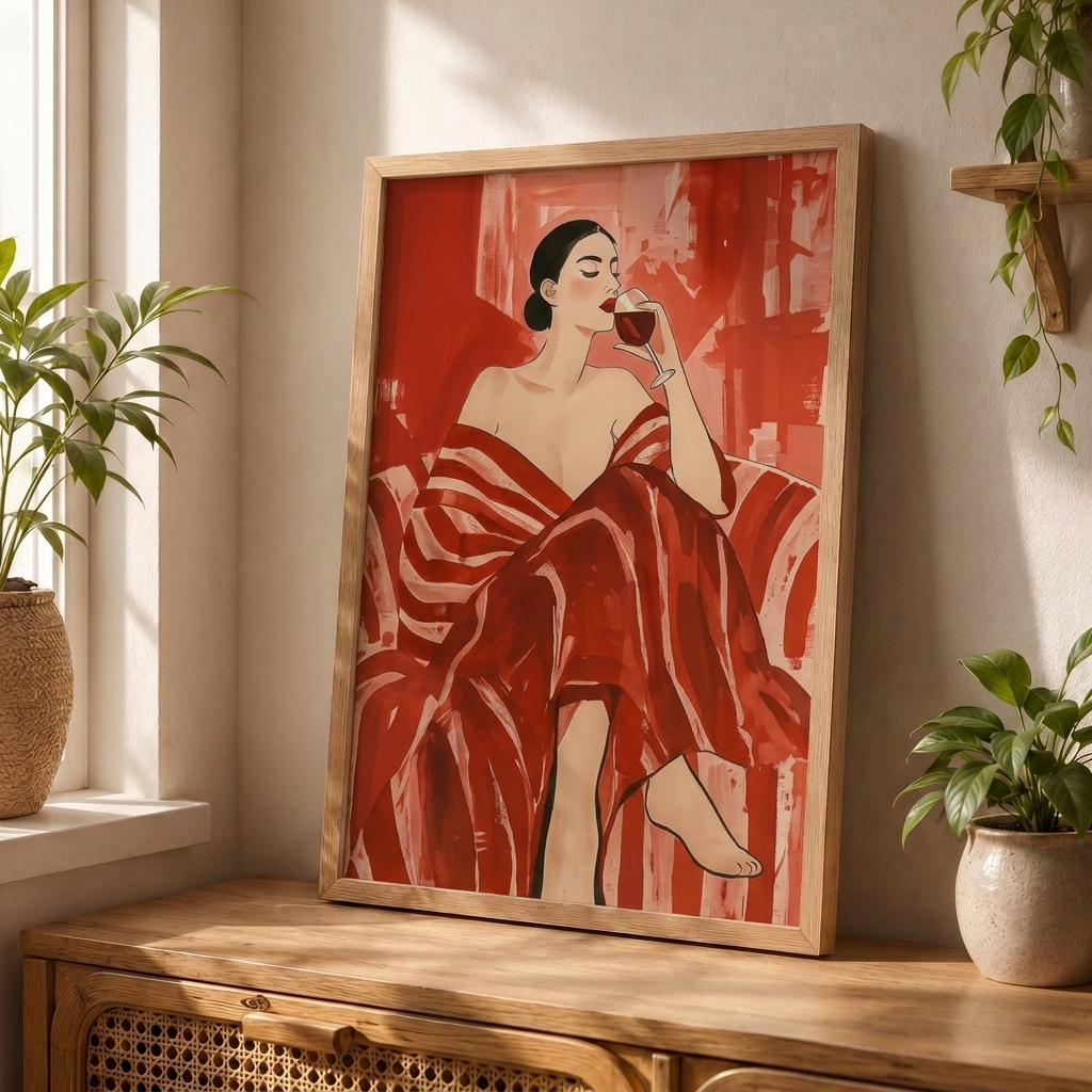 Elegancia en Rojo