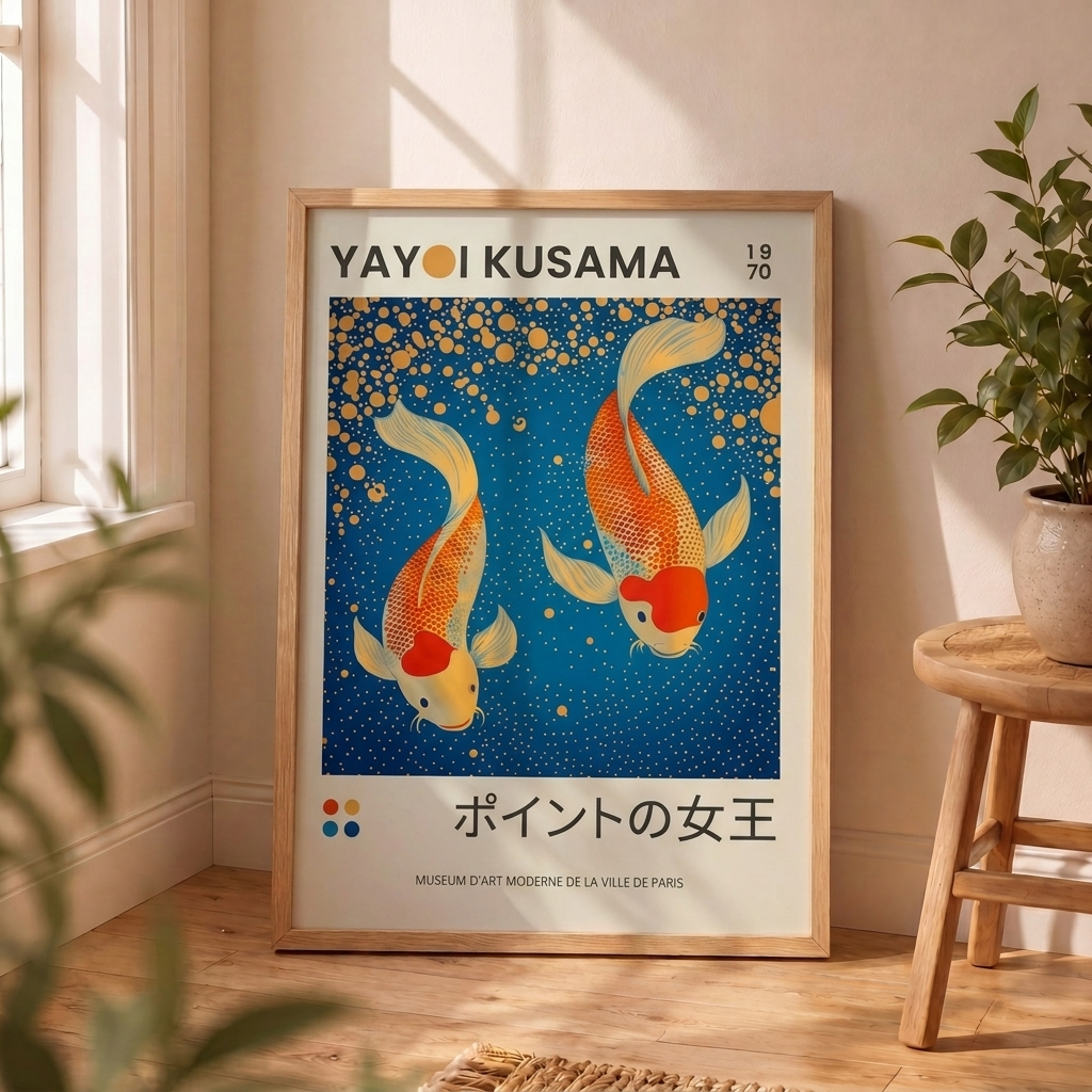 Yayoi Kusama Peces