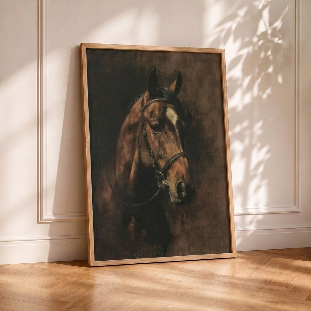 Retrato Caballo Clásico
