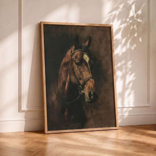 Retrato Caballo Clásico