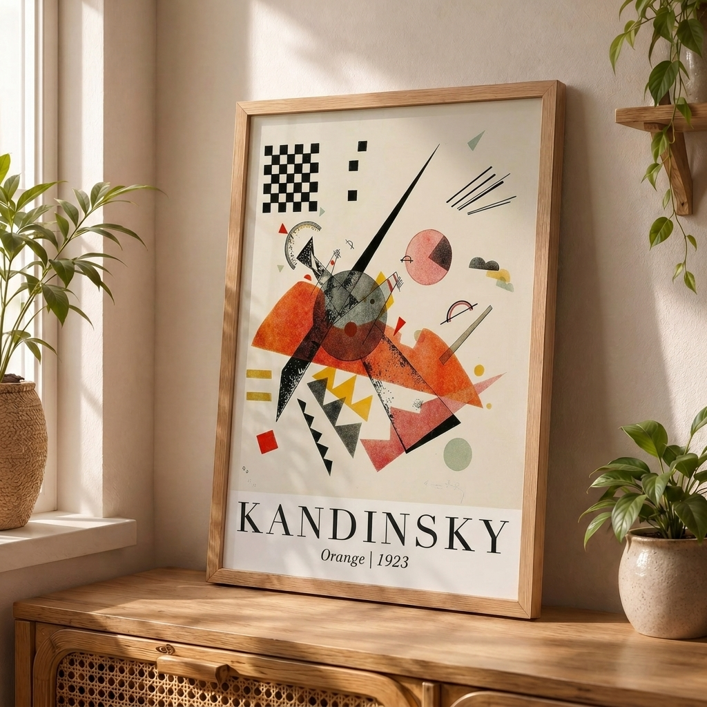 Kandinsky Naranja 1923